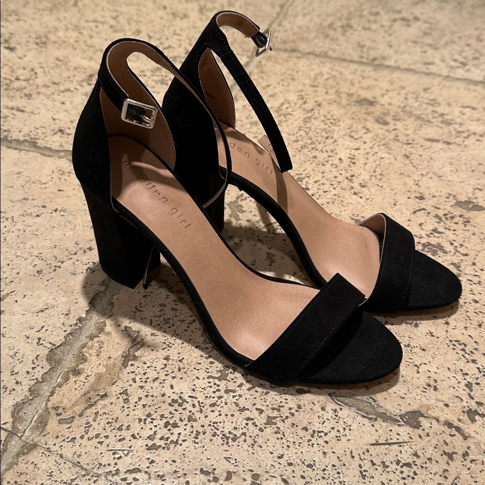 Madden Girl Black Heels